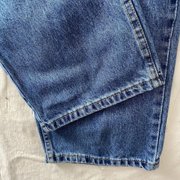 Levis 550 Relaxed Fit Jeans W38 L34 Blue Denim Straight Leg Med Wash Baggy Y2K - Picture 9 of 12